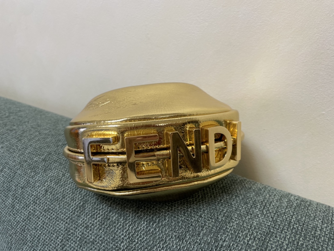 TOP FENDI Graphy Mini Bag - Gold