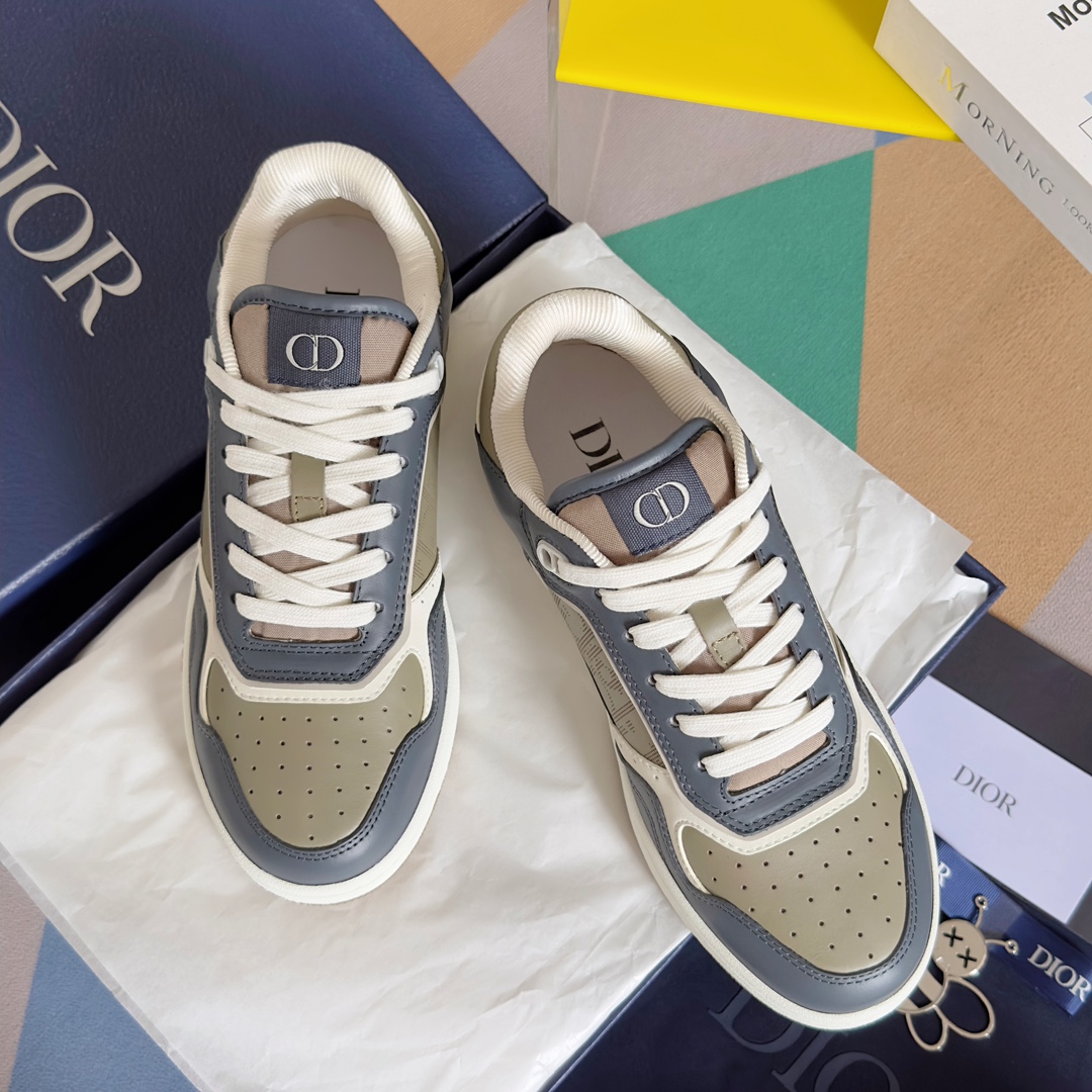 TOP Christian Dior B27 Low Top Sneakers - Oblique Monogram