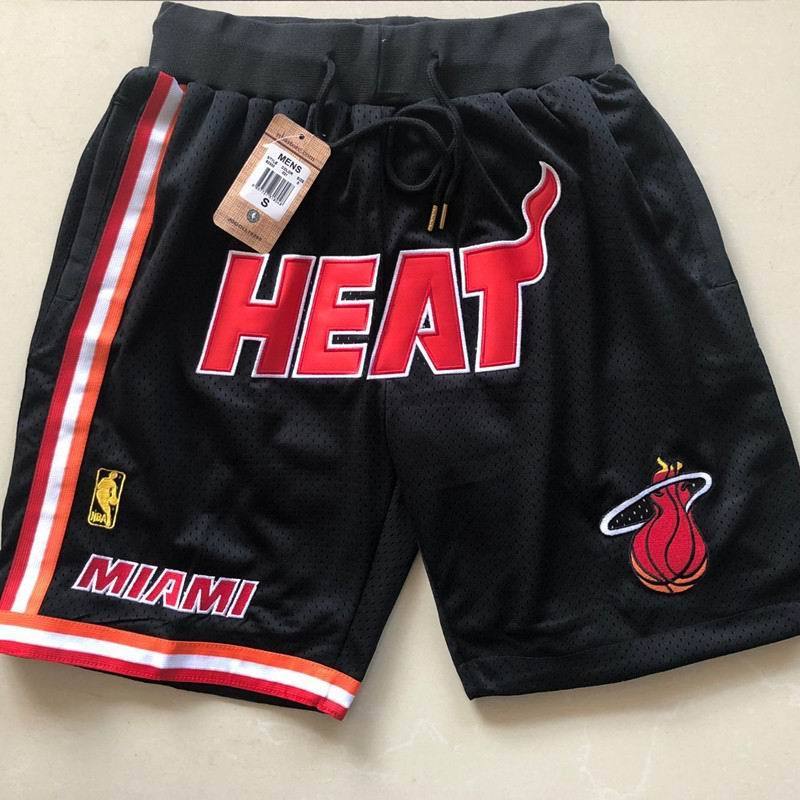 Miami Heat Black Basketball Shorts