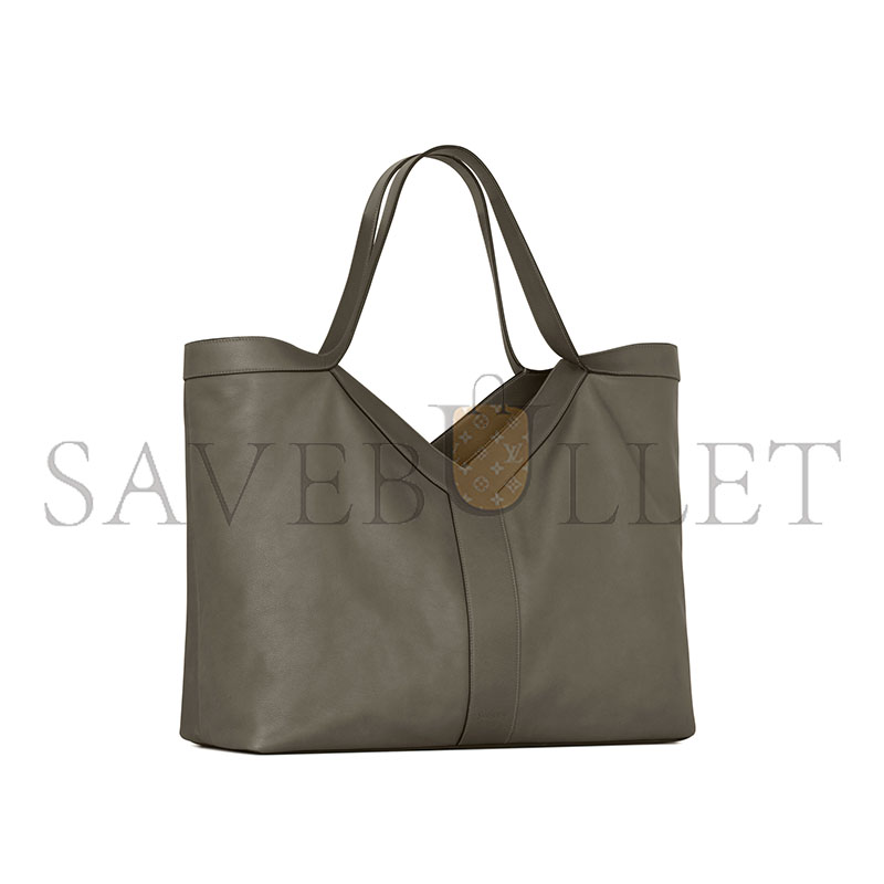 YSL Y LARGE TOTE IN SMOOTH LEATHER 820672AAE5O3212 (46*38*18cm)