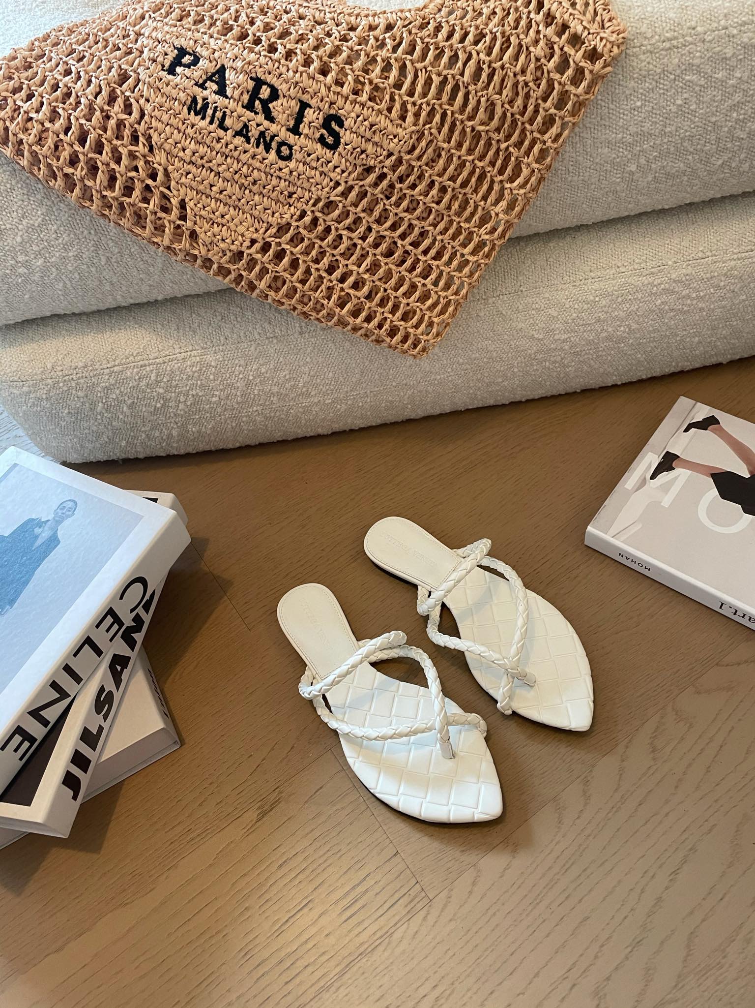 TOP Bottega Veneta BV Knotted Rope Series Slippers - 3 Color