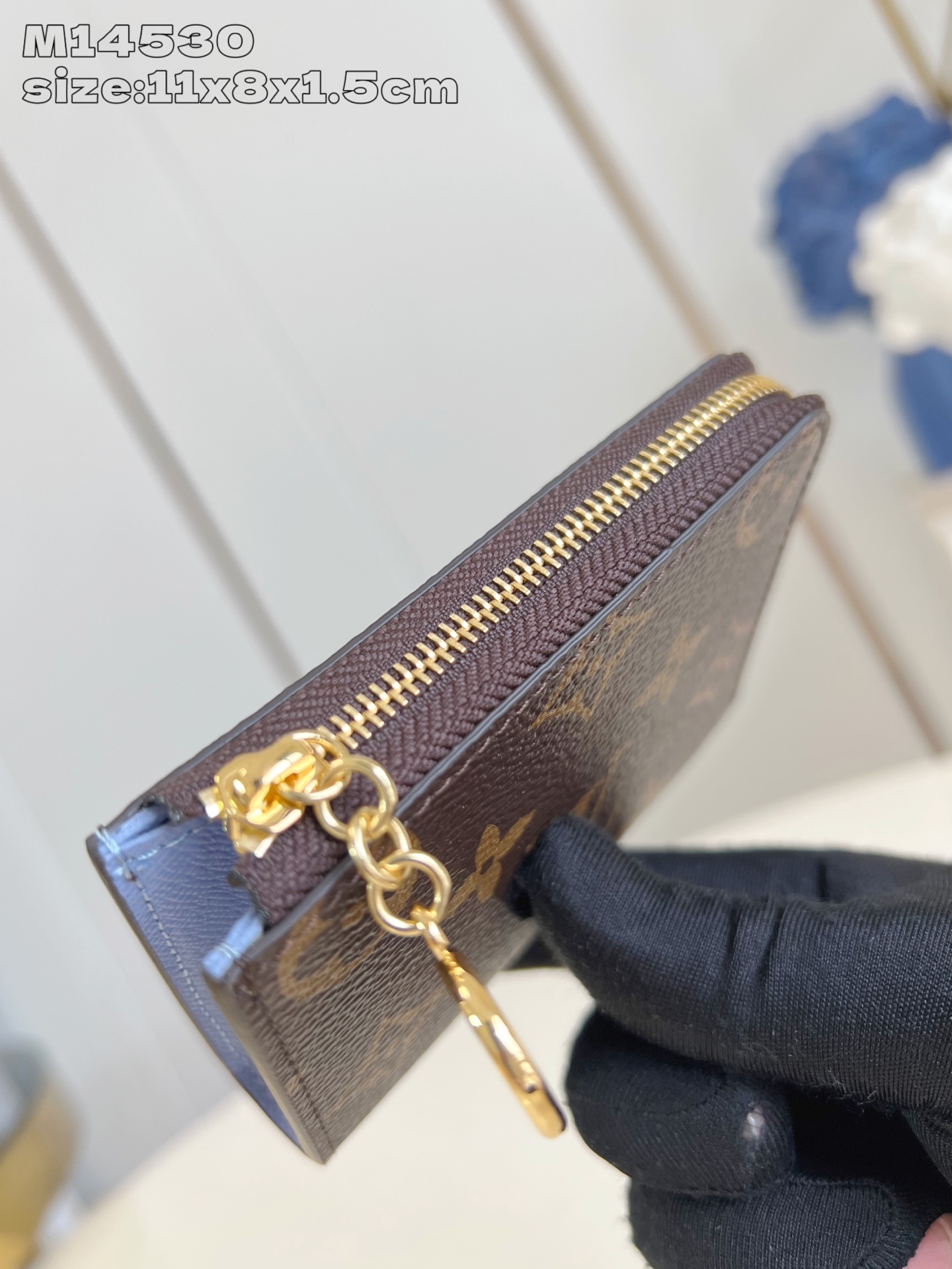 TOP Louis Vuitton LV Noa Wallet 11 x 8.5 x 1.5 cm - Brown