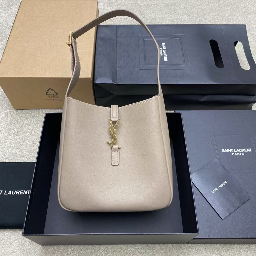 SAINT LAURENT YSL Le 5 à 7 Leather Shoulder Bag(Replica)