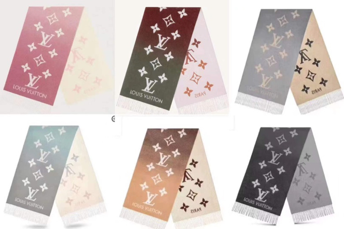 TOP Louis Vuitton LV Reykjavik Scarf 45x170cm - 6 Color