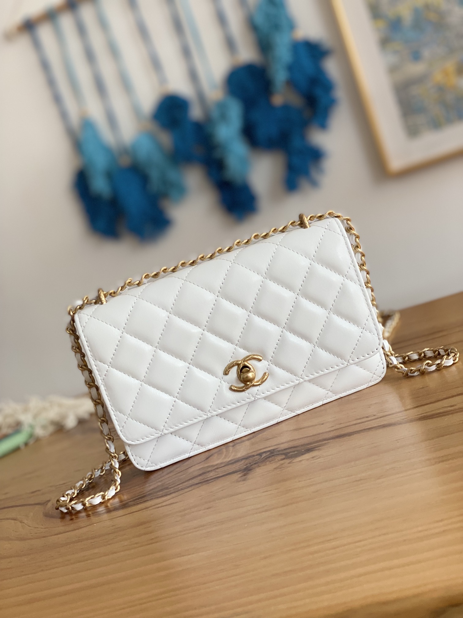 TOP CHANEL Mini WOC Bag 19 cm - GHW - 2Color