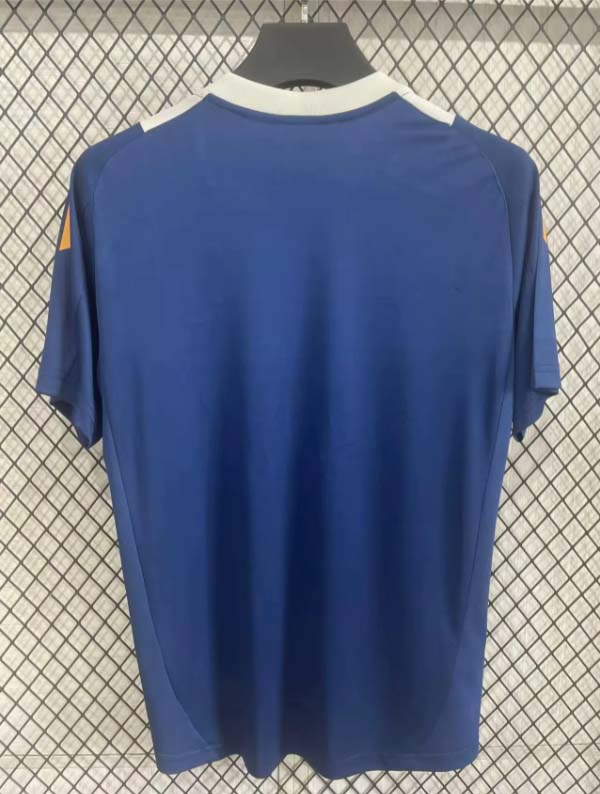 2025/2026 Real Madrid Training Wear Dark Blue Football Shirt 1:1 Thai Quality