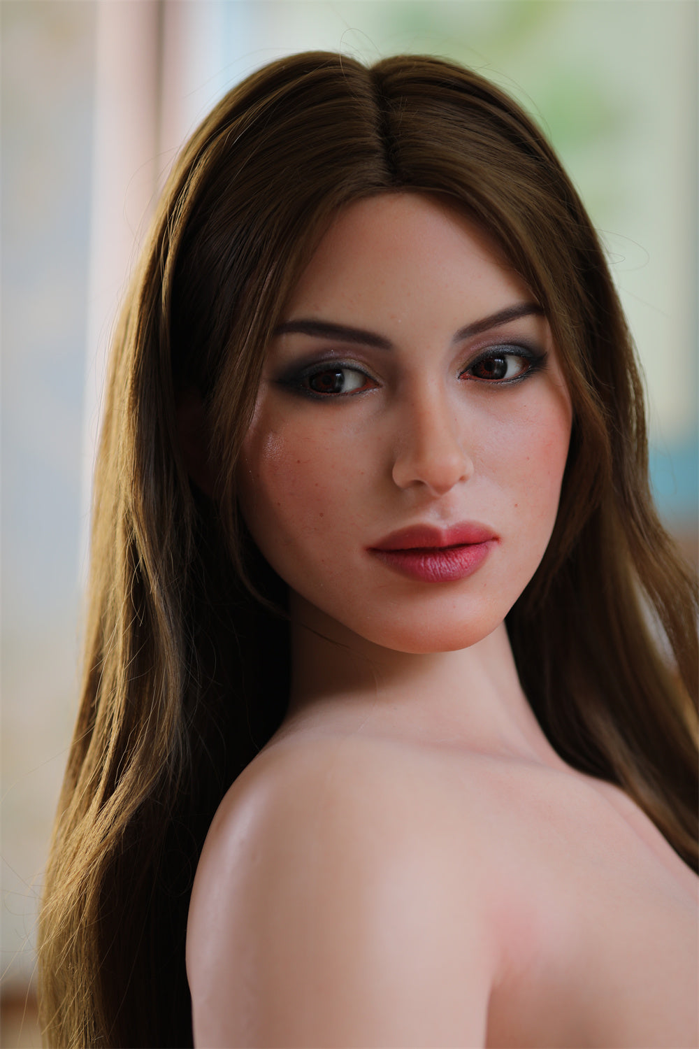 153cm/5ft E-cup BBW Big Booty Silicone Head Sex Doll – Adele