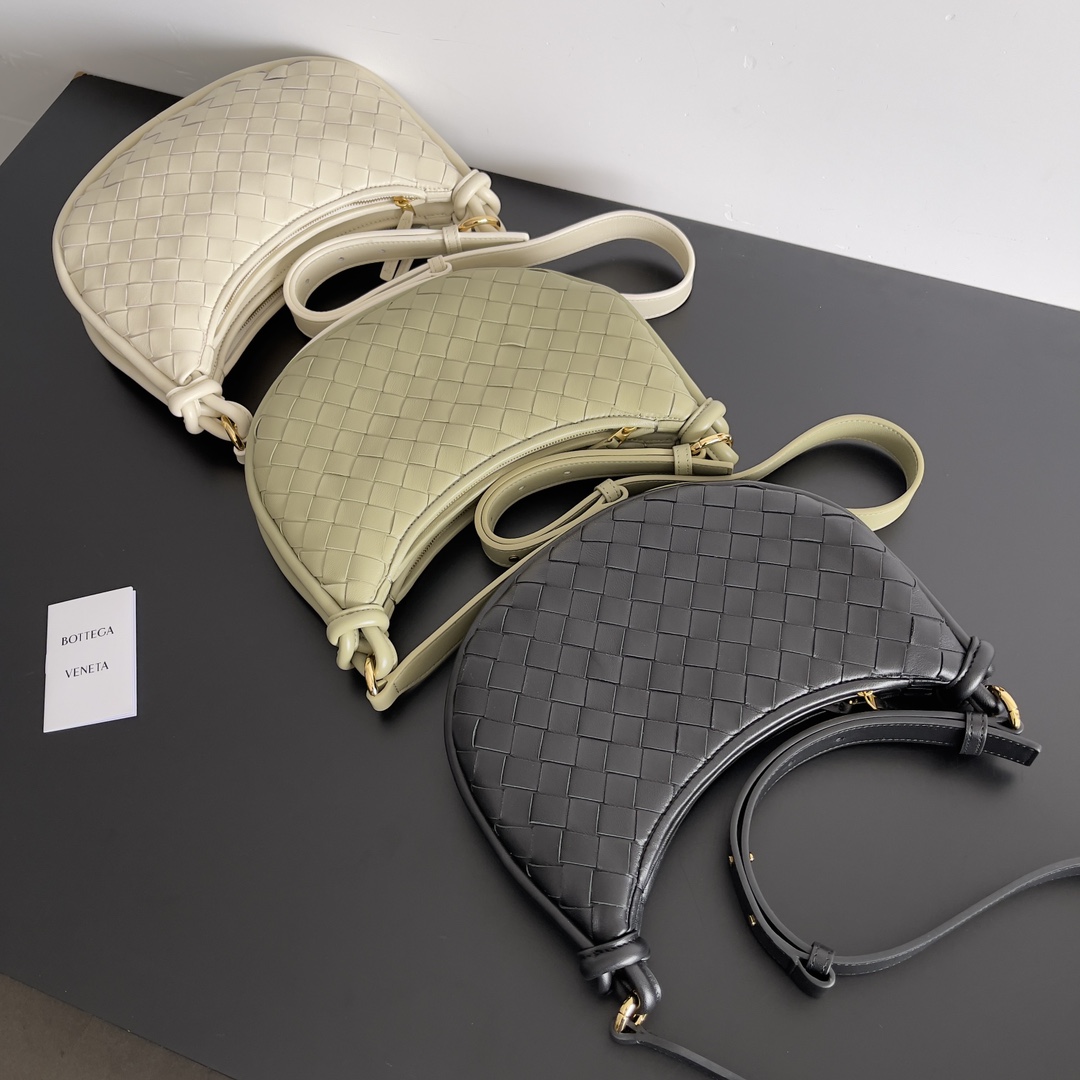 TOP Bottega Veneta BV Gemelli·Messenger Bag 26x15x8cm - 3 Color
