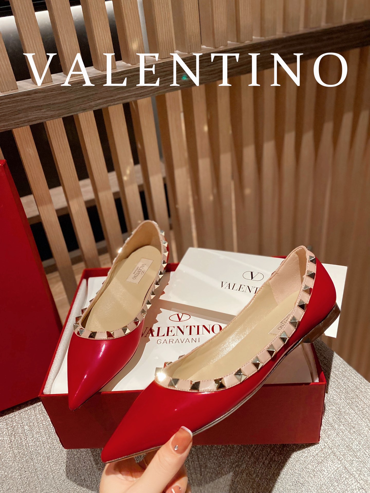 TOP VALENTINO Cowhide Flats - 14 Color