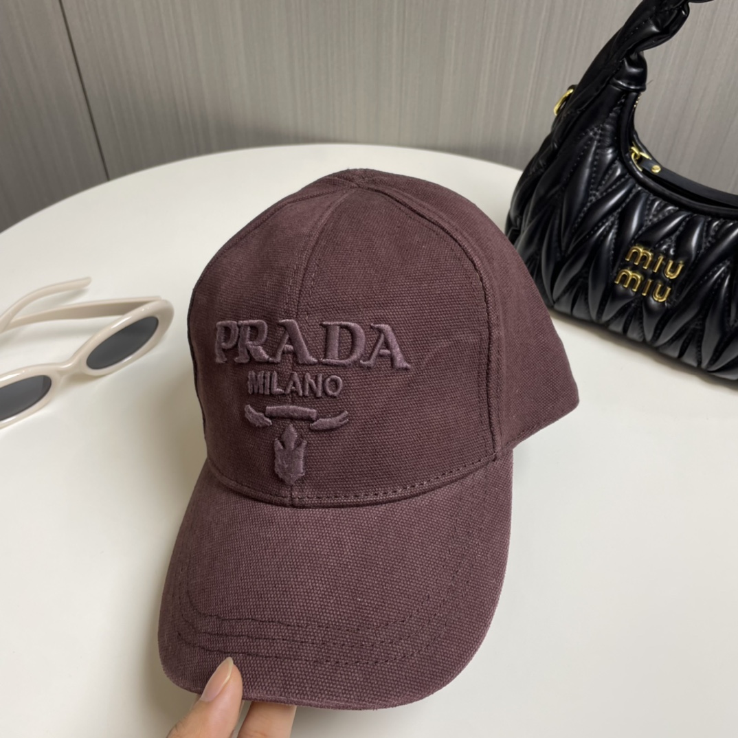 TOP PRADA Baseball Cap - 3 Color
