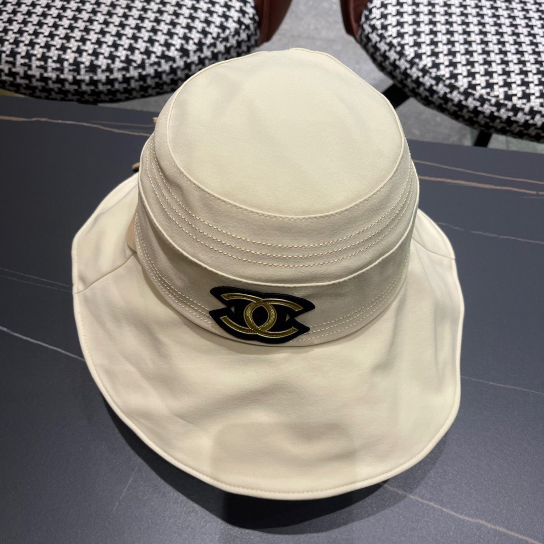 TOP CHANEL Versatile Fisherman Hat - 3 Colour