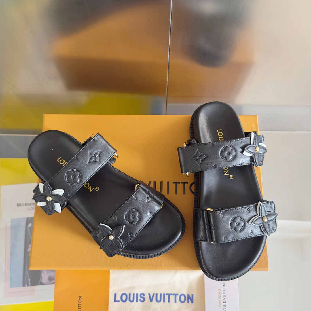 TOP Louis Vuitton LV BOM DIA COMFORT Sandals - 3 Colors