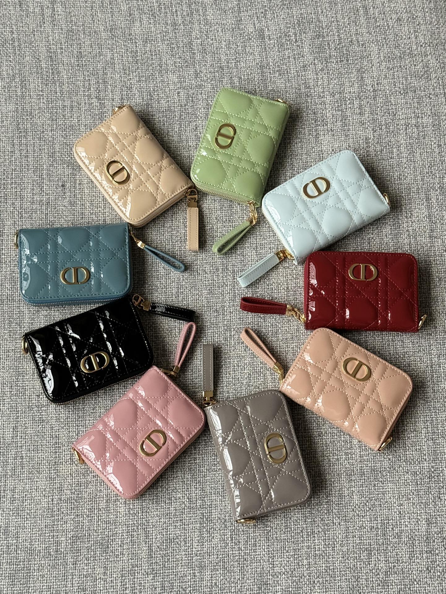 TOP Christian Dior Card Bags - 9 Colors