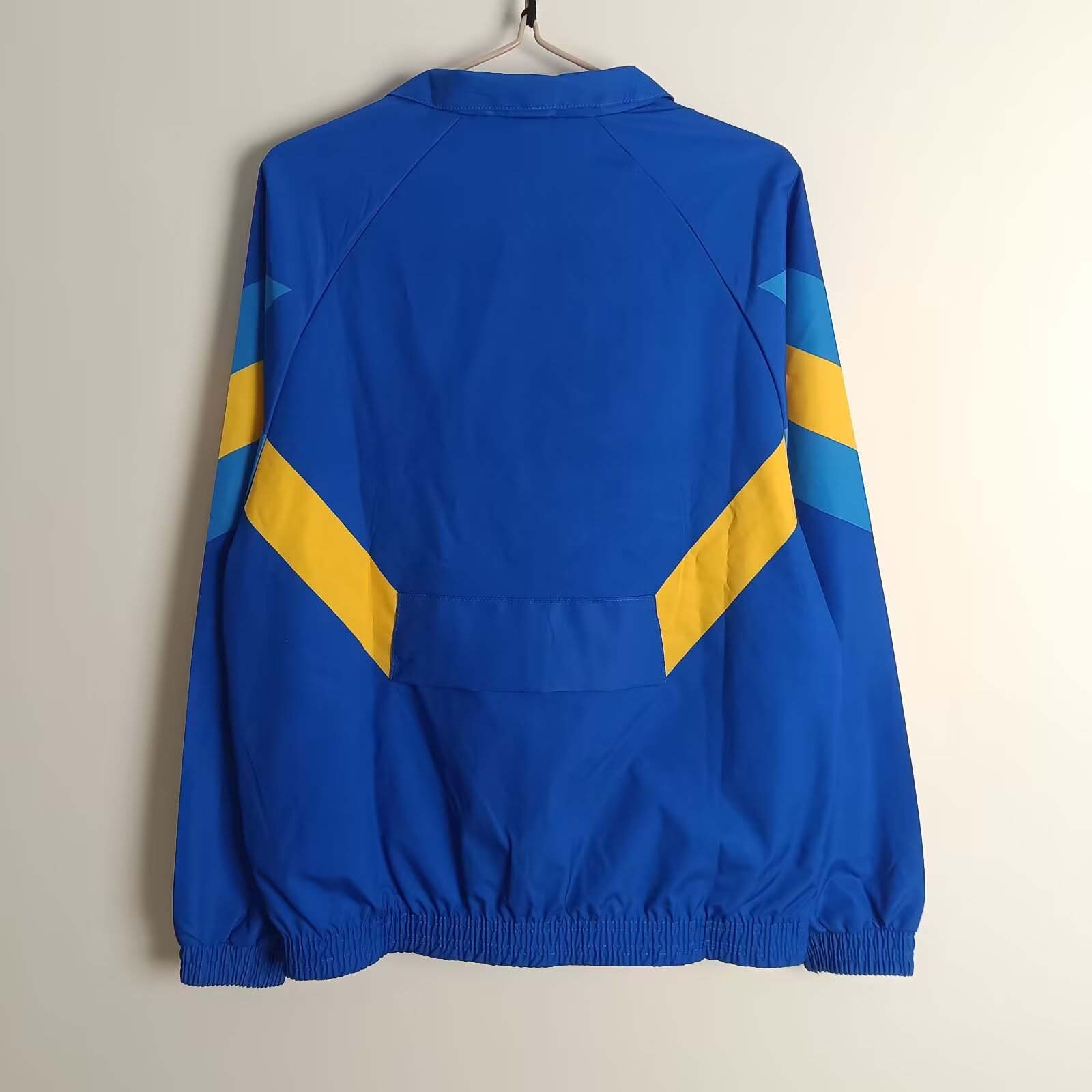 2025/2026 Leeds United Windbreaker Blue Football Shirt 1:1 Thai Quality