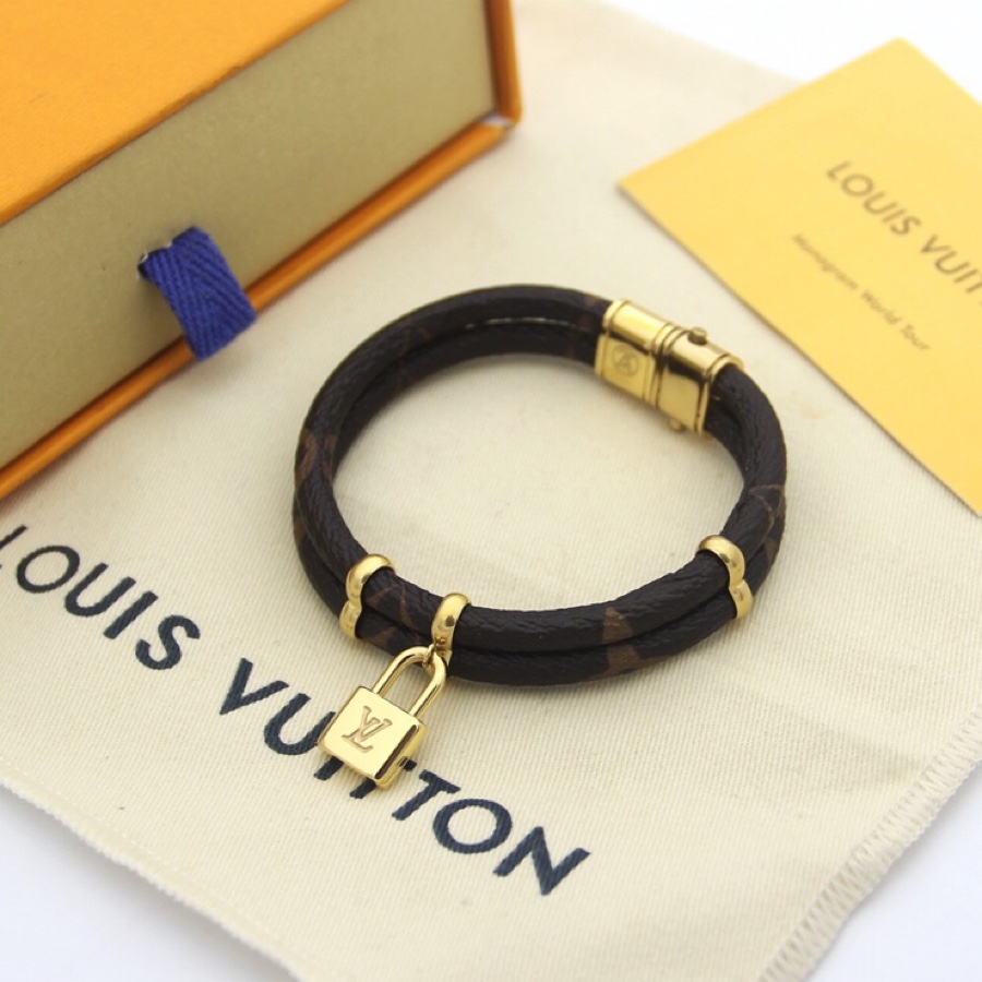 TOP Louis Vuitton LV Bracelet  - Brown