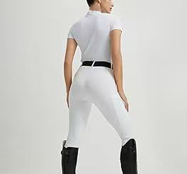 Womens Short Sleeve Horse Riding Shirts UPF50+ Quick Dry Performance Shirt Rider Top