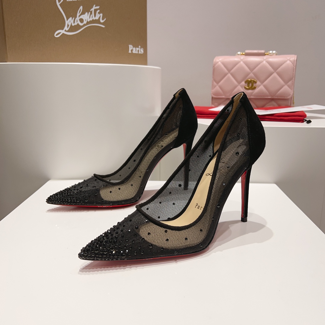 Christian Louboutin Follies Strass(Replica)