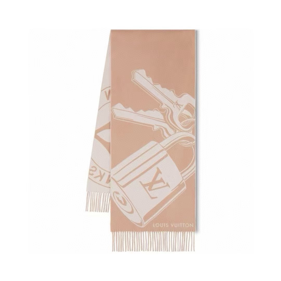 Louis Vuitton Lock and key scarf (Replica)