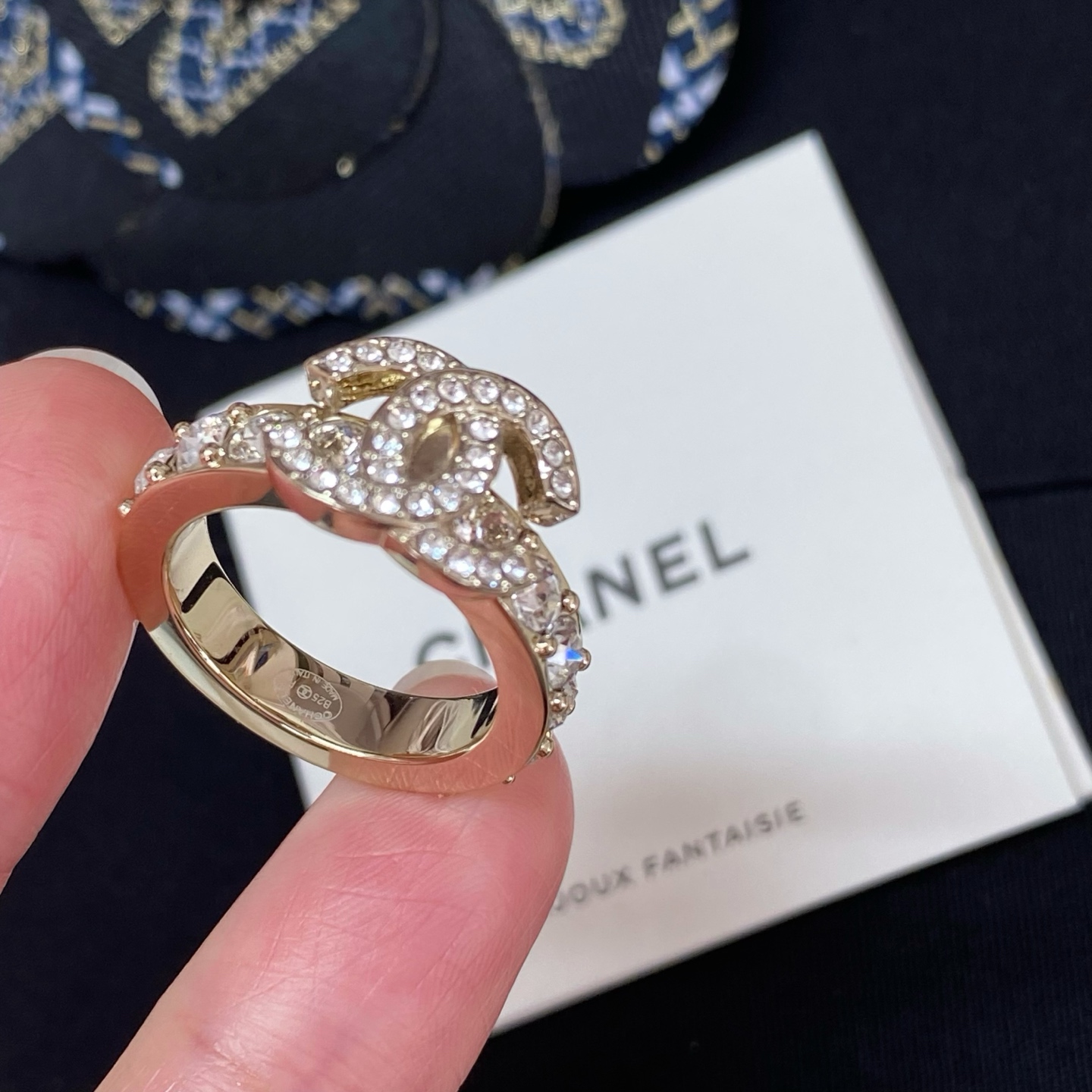 TOP CHANEL Ring Set - Gold