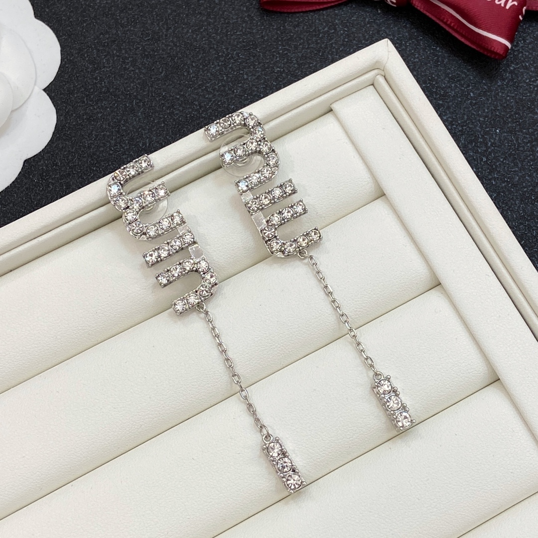 TOP Miu Miu Earring - Silver