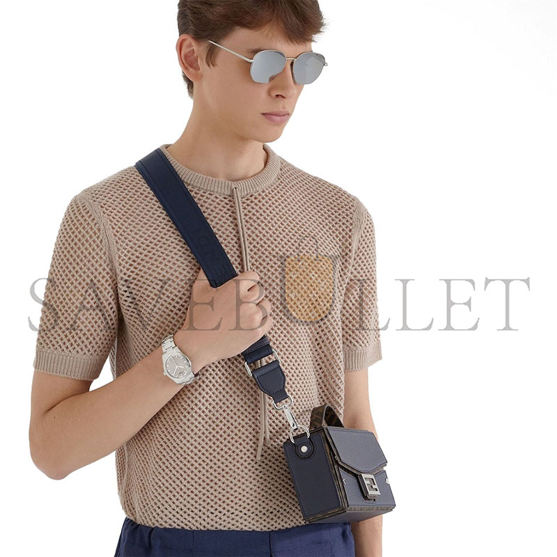 FENDI SOFT TRUNK BAGUETTE 7VA565AQWHF1O8P (21.5*13*6.5cm)