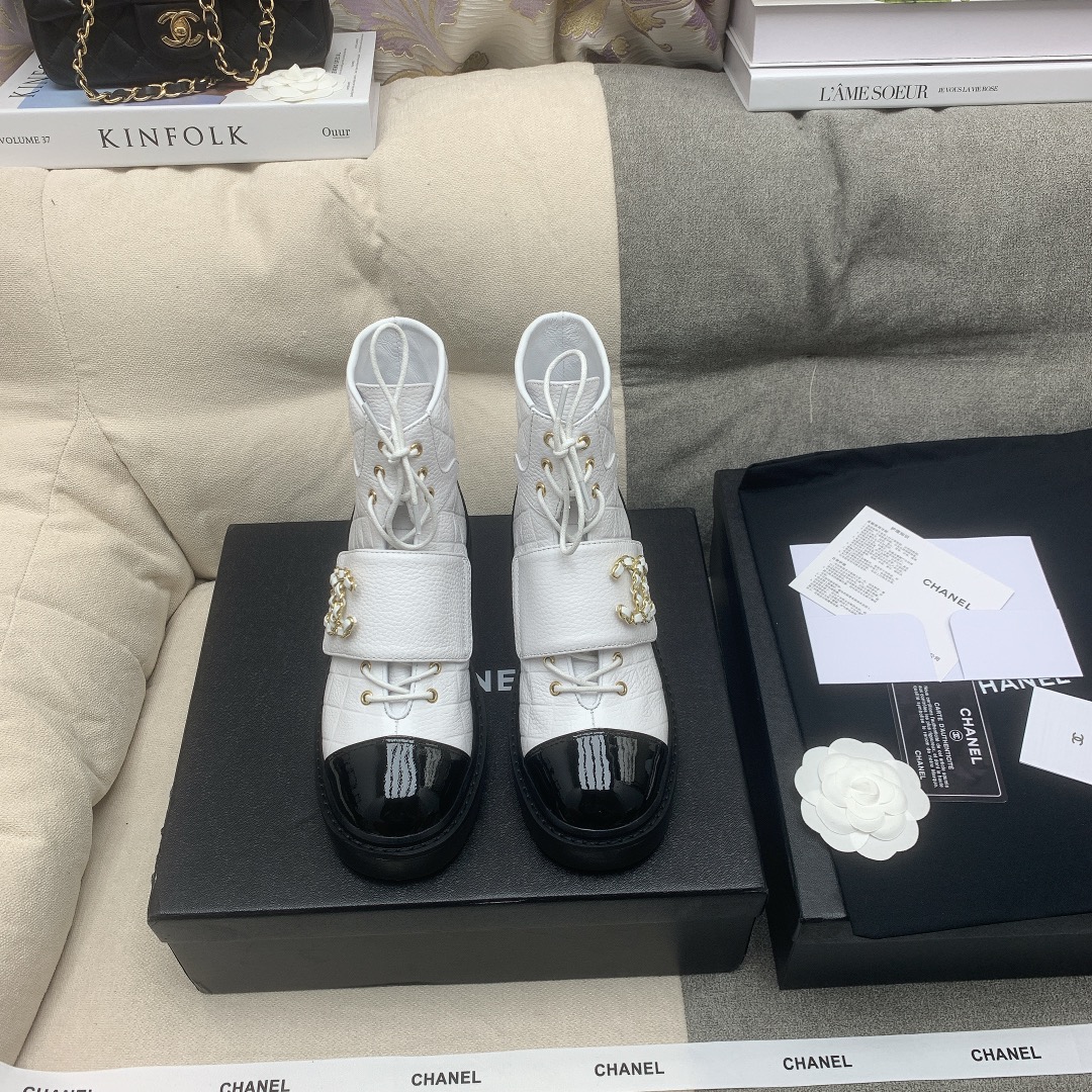 TOP CHANEL Popular Short Boots For Autumn And Winter - 4 Colour