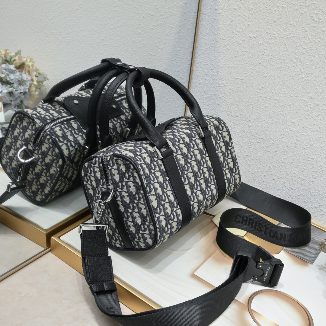 TOP Christian Dior Lingot Bag 26x16x14.5cm with Oblique Print - 2 Color