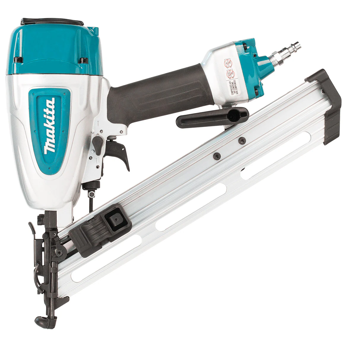 AF635 15ga 2-1/2-Inch Powerful Pneumatic Lock-Out Angled Finish Nailer