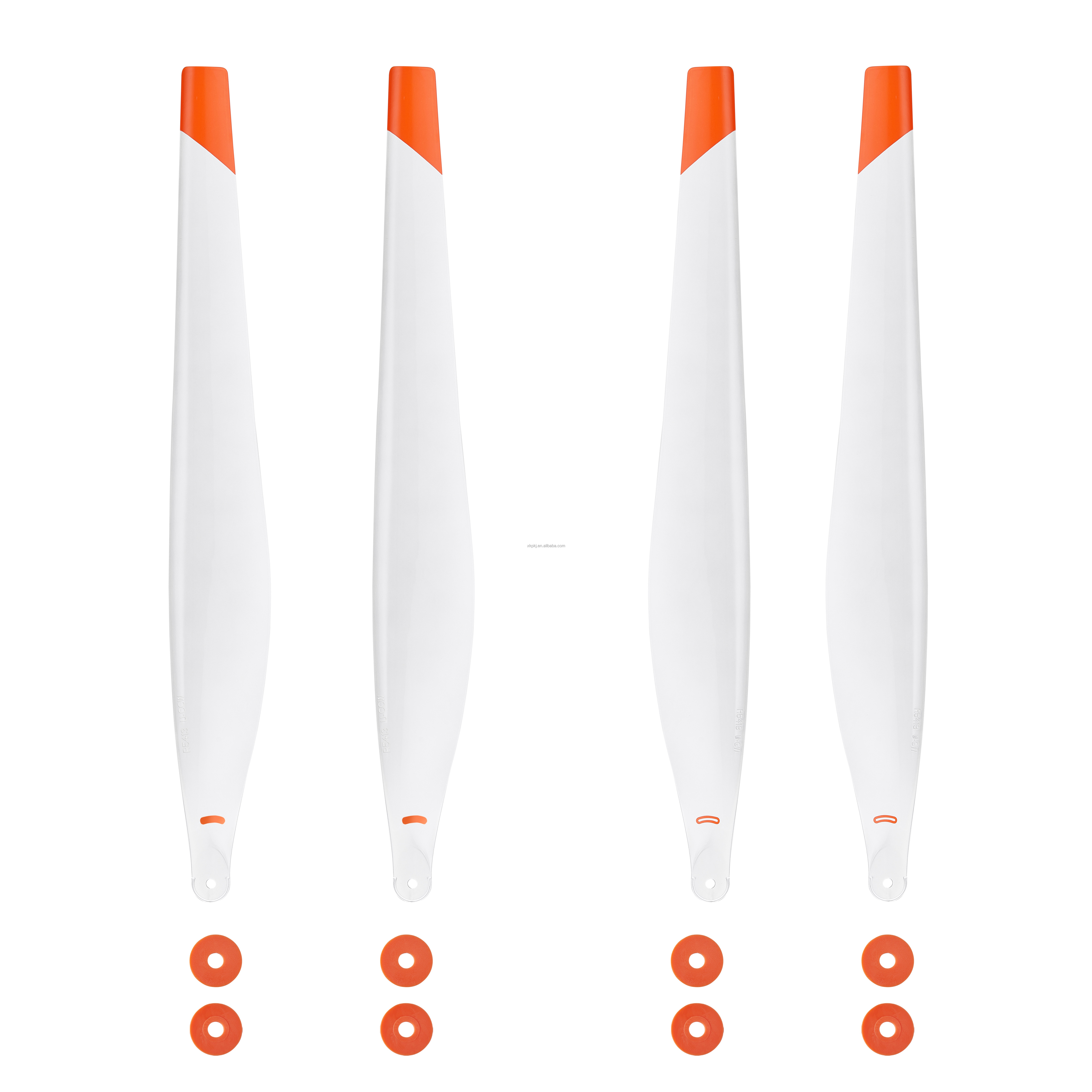 Agras T50 Propellers High Strength White Paddles for Agras T50 T40 CW/CCW 1 Pair Drones T50 T40 White Propellers
