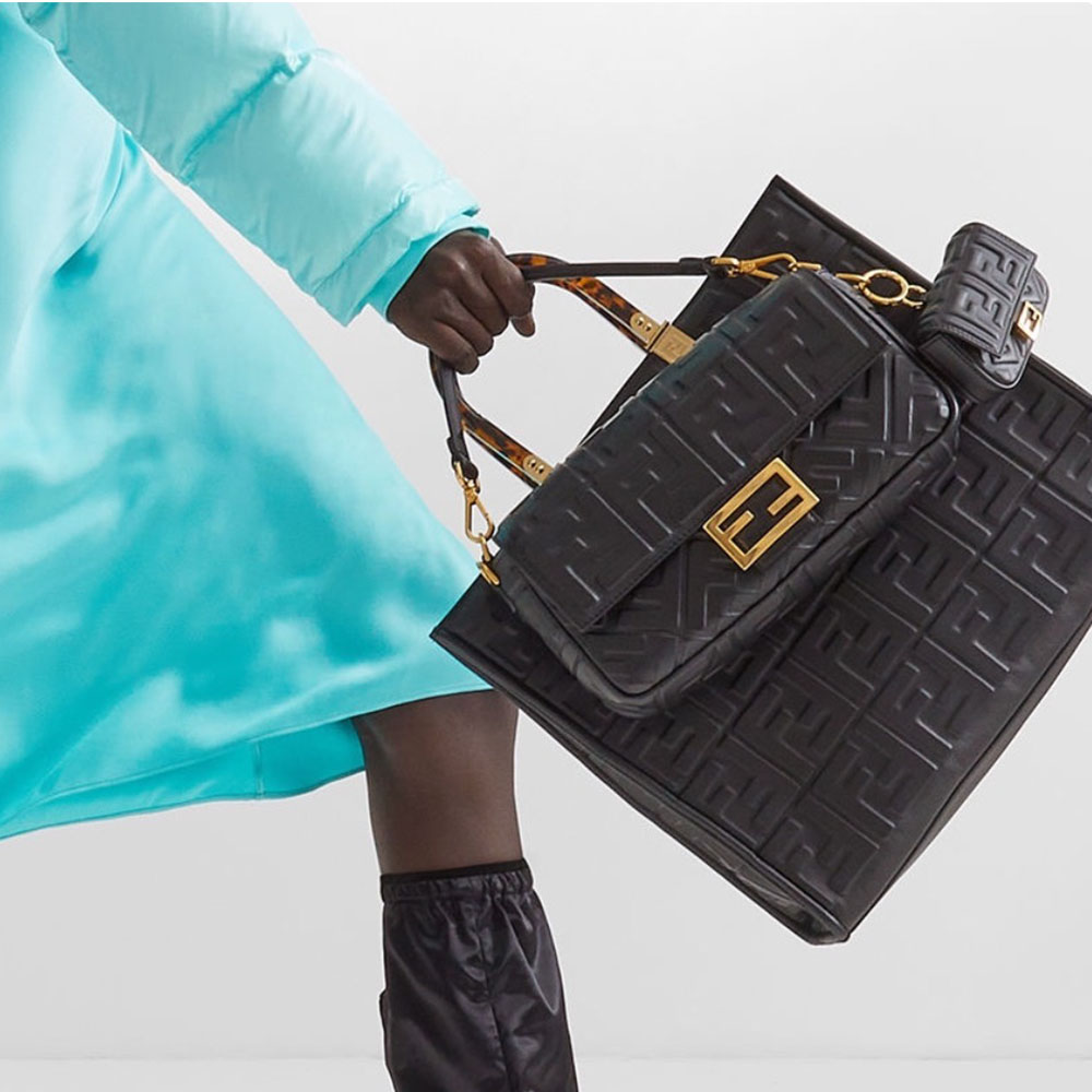 FENDI Sunshine Texture Bag Medium(Replica)