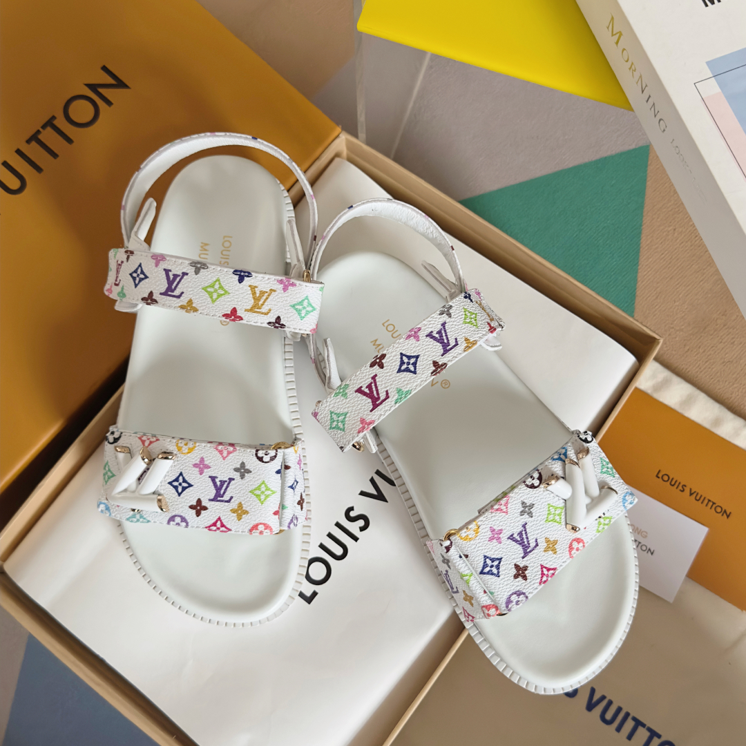TOP Louis Vuitton LV BOM DIA COMFORT Sandals - 2 Colors