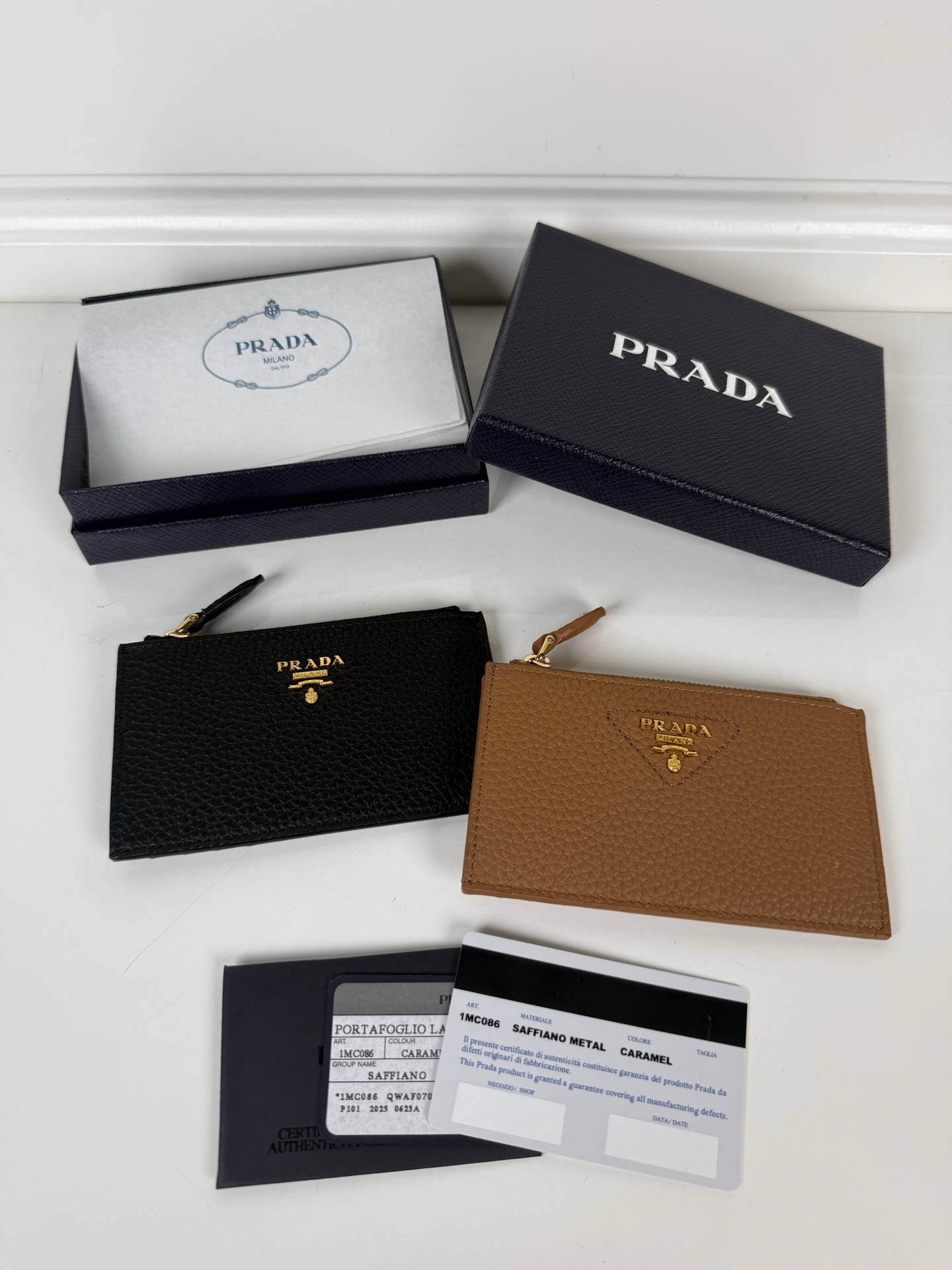 TOP PRADA Card Holder 13x8cm - 2 Color