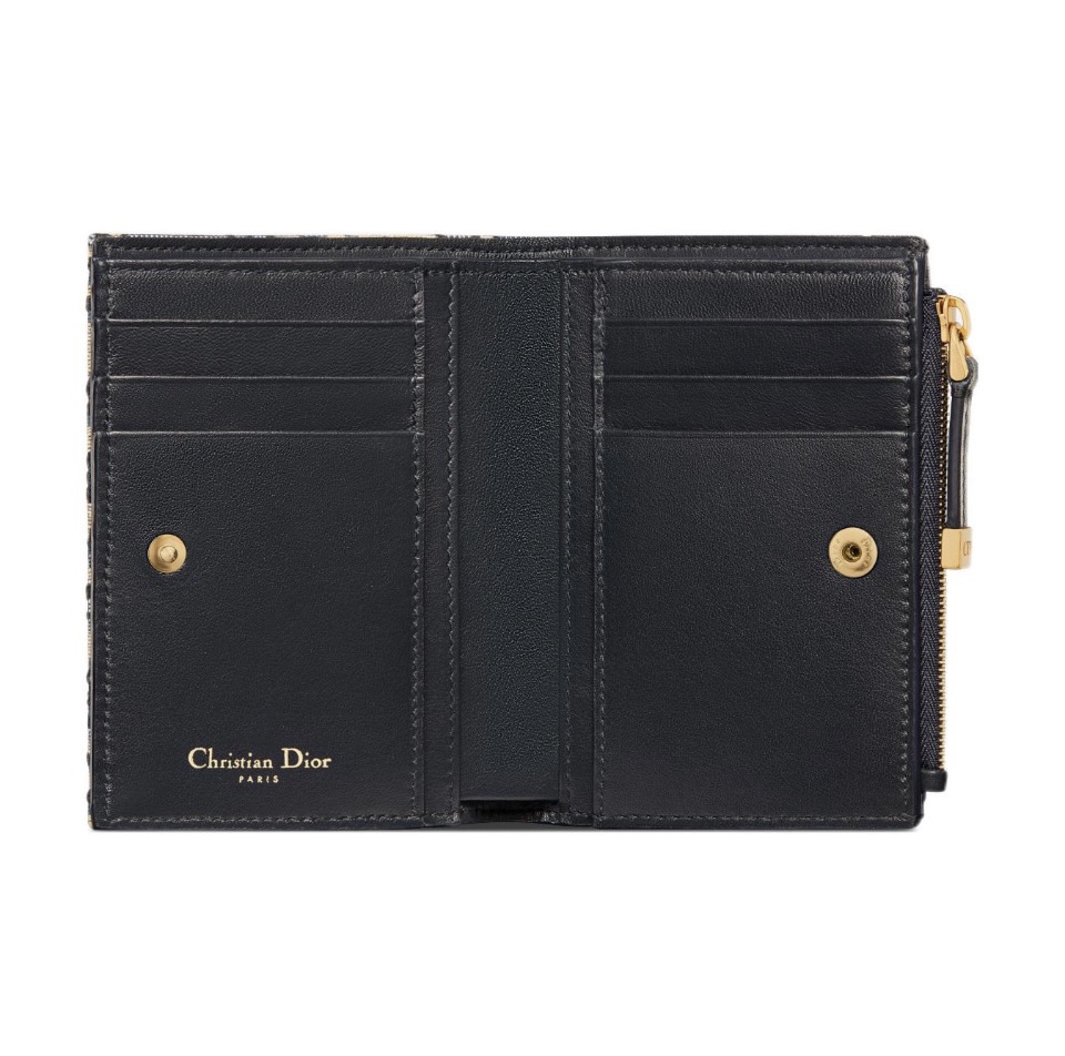 Dior 30 Montaigne Zipper Wallet(Replica)