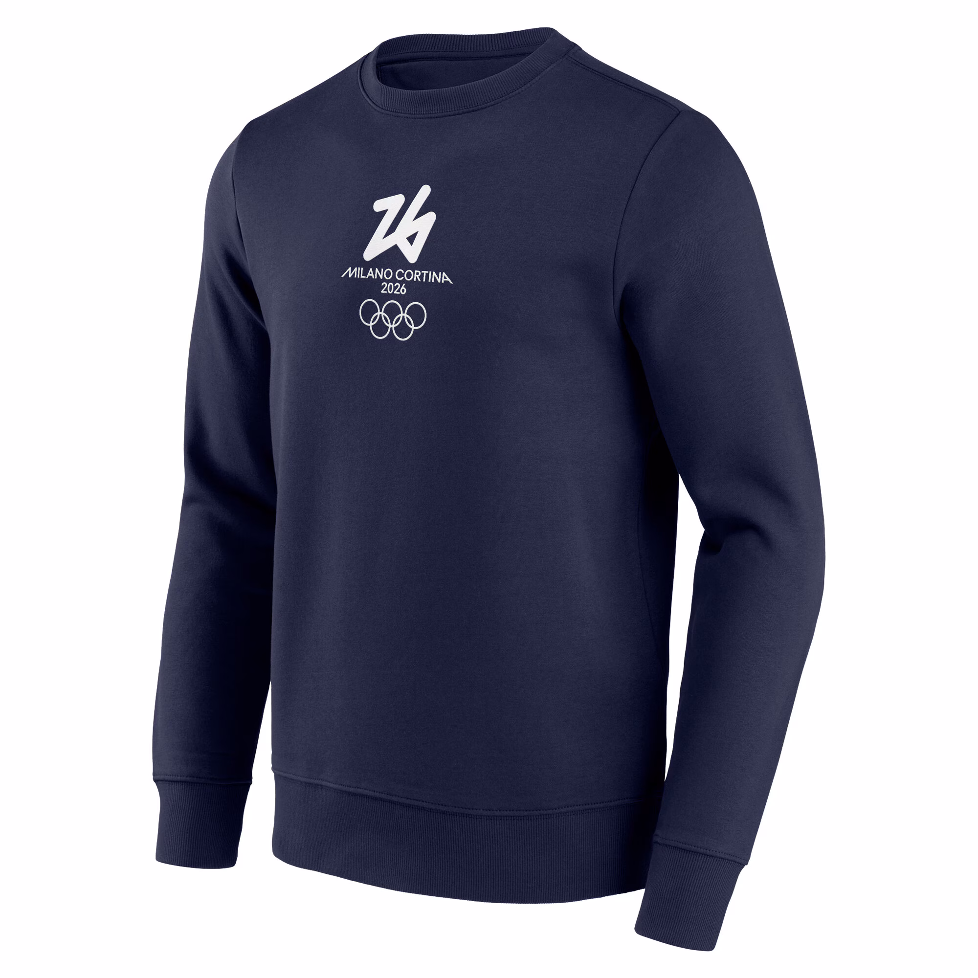 Milano Cortina 2026 Olympics Marvel Embrace Graphic Crew Sweatshirt - Navy