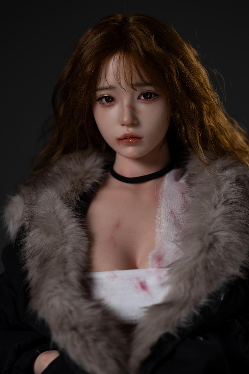 162cm/5ft4 E-Cup Silicone Head Sex Doll - Liang