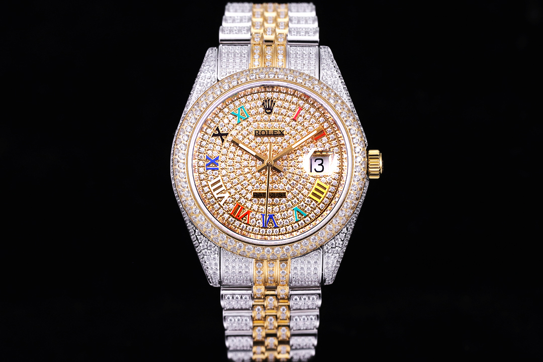 TOP ROLEX Rolex AAA Zircon Automatic Machine Watch