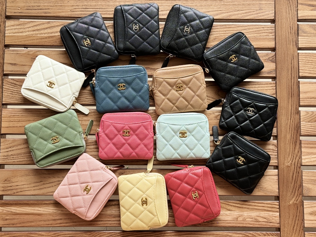 TOP CHANEL Mini Card Packs 11-9.5-1.5cm - 15 Colors