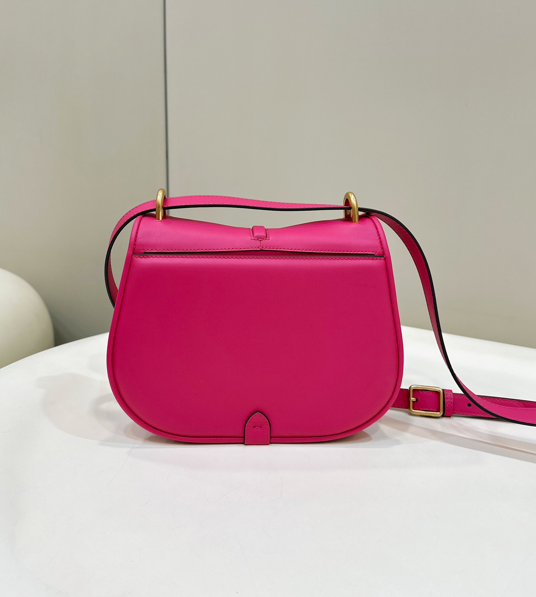 TOP FENDI C'Mon Bag 25x7x20cm - Rose Pink