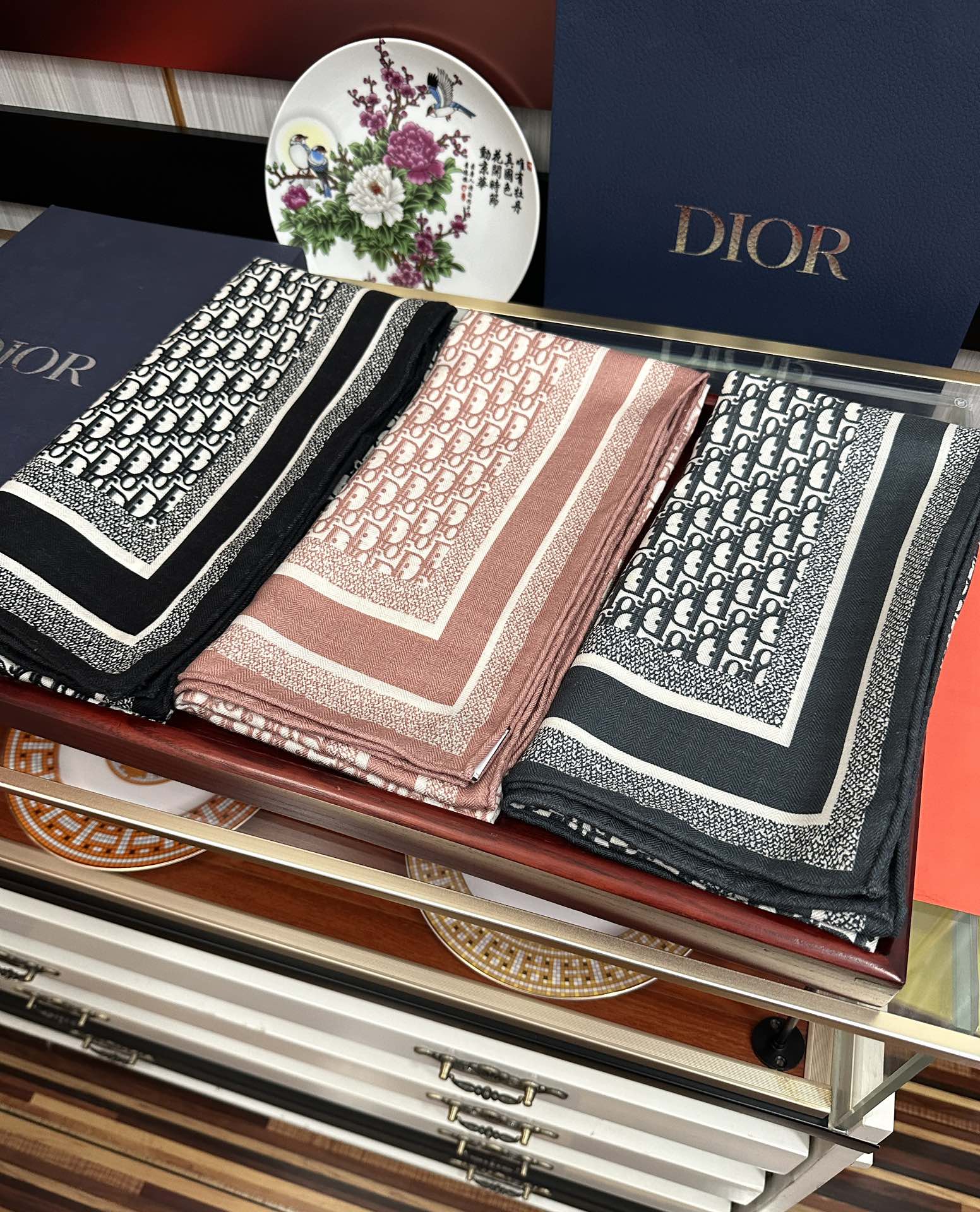 TOP Christian Dior  Scarf 65x185cm - 3 Colors