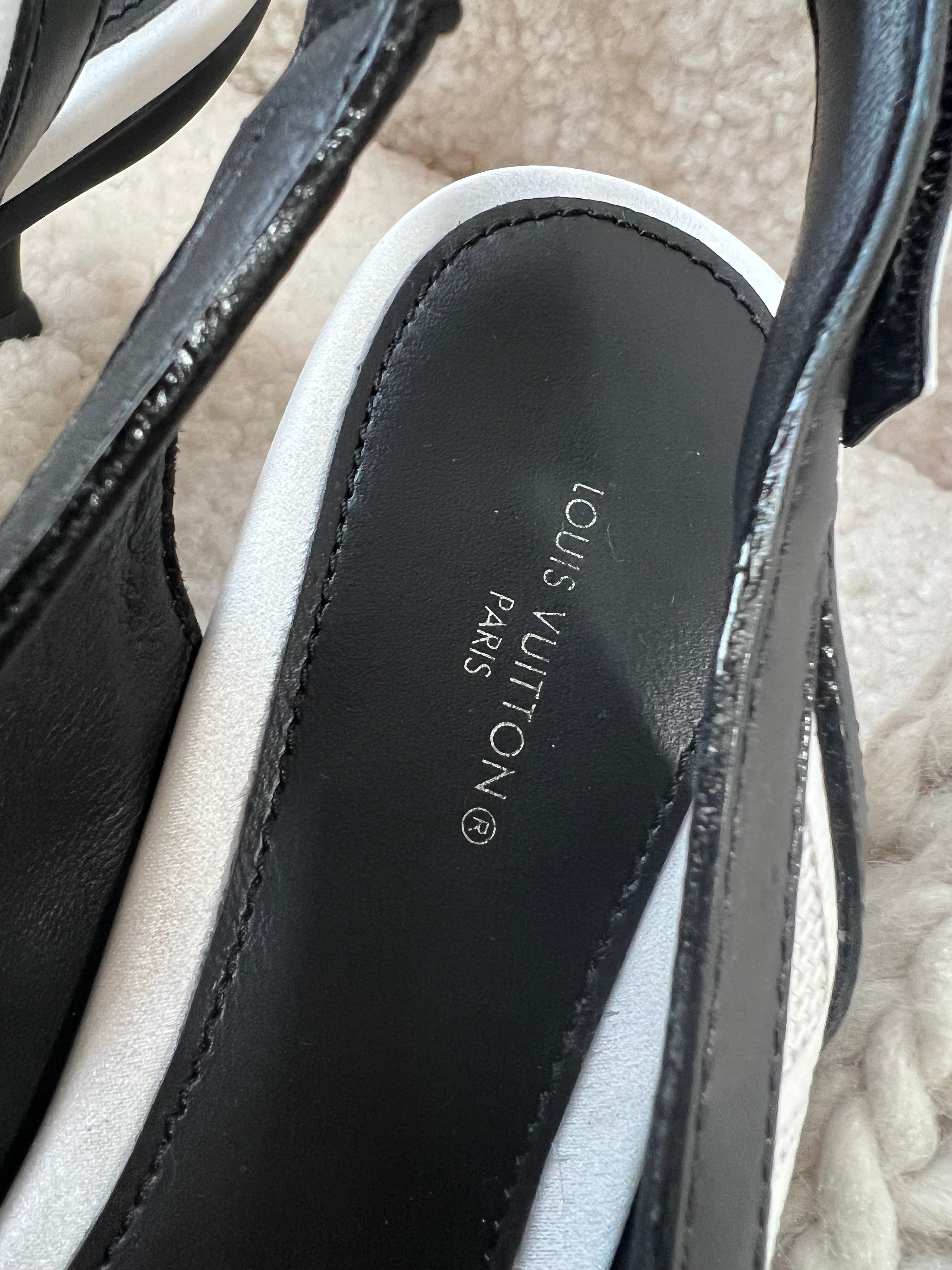 TOP Louis Vuitton LV L*V Archlight Slingback Pump - White