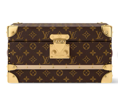 TOP Louis Vuitton LV Jewelry Box 21.5*11*14cm - Brown