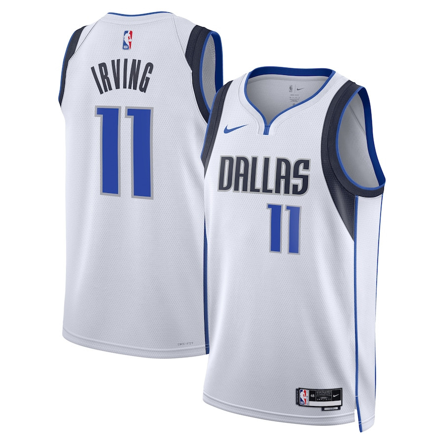 Kyrie Irving 11 Dallas Mavericks Unisex Swingman Jersey – Association Edition – White