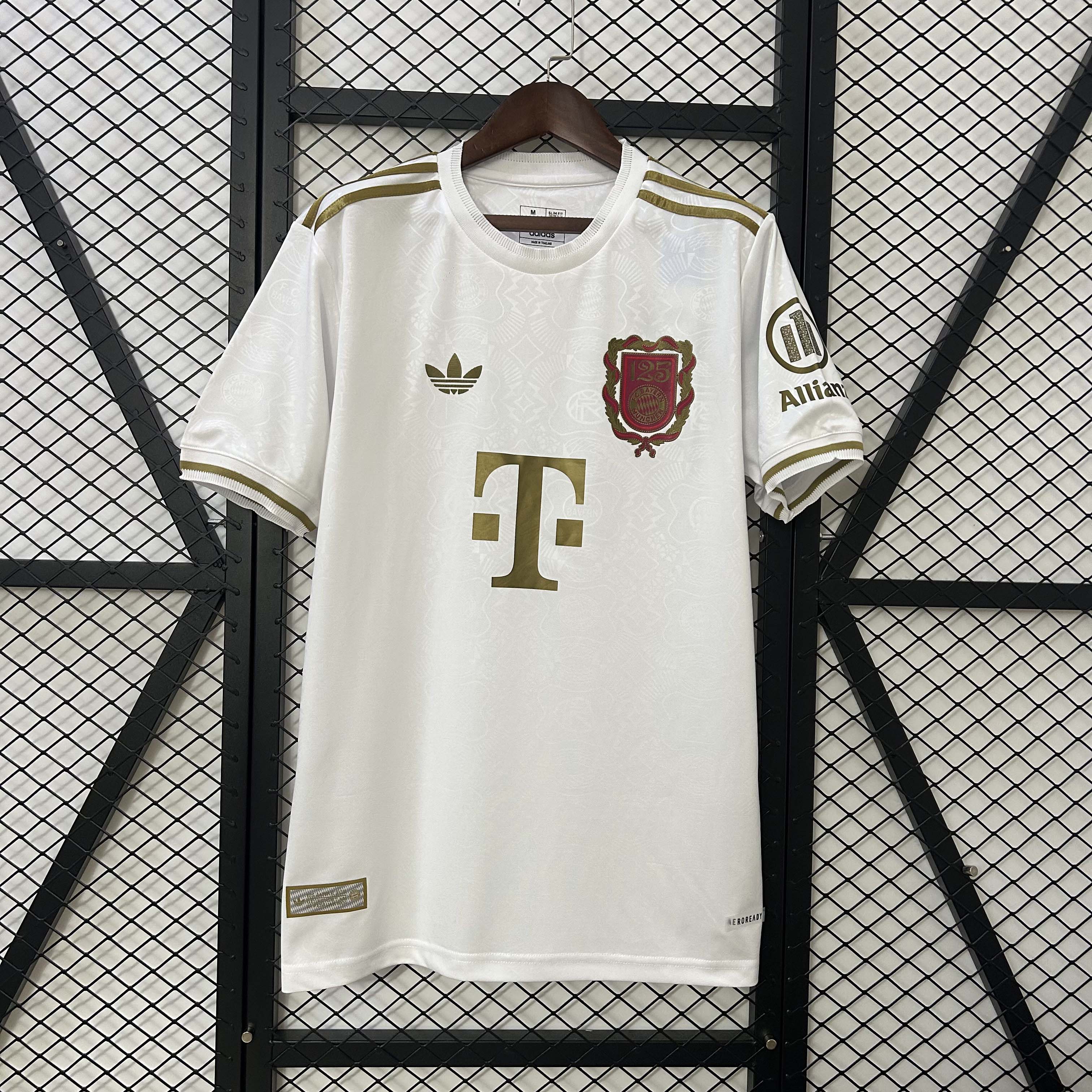 2024/2025 Bayern Munich 125th Anniversary Edition White Football Shirt 1:1 Thai Quality