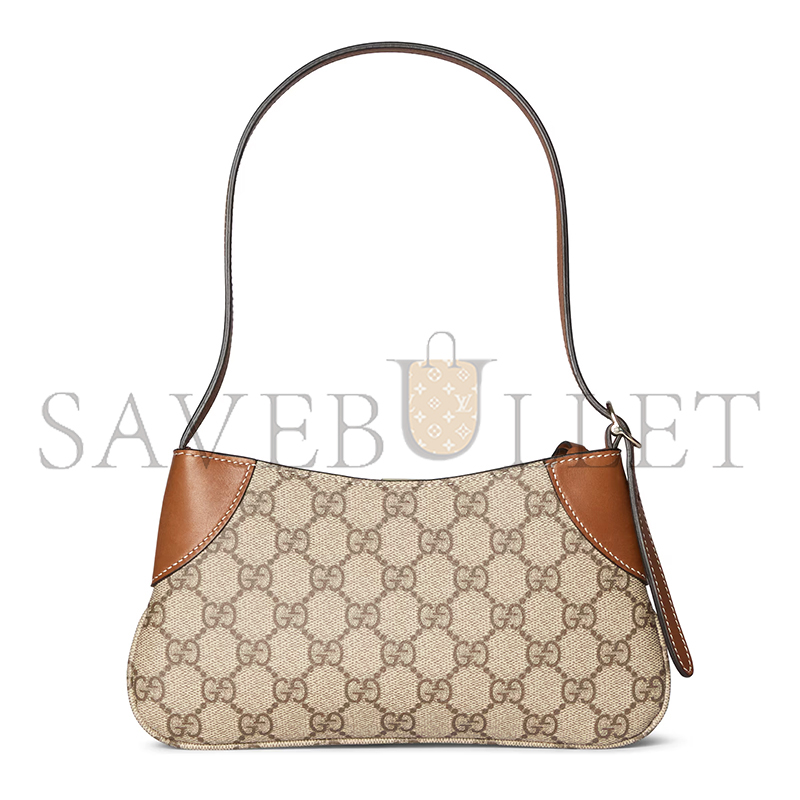 GUCCI GG EMBLEM SMALL SHOULDER BAG 820696 (23*13*2cm)