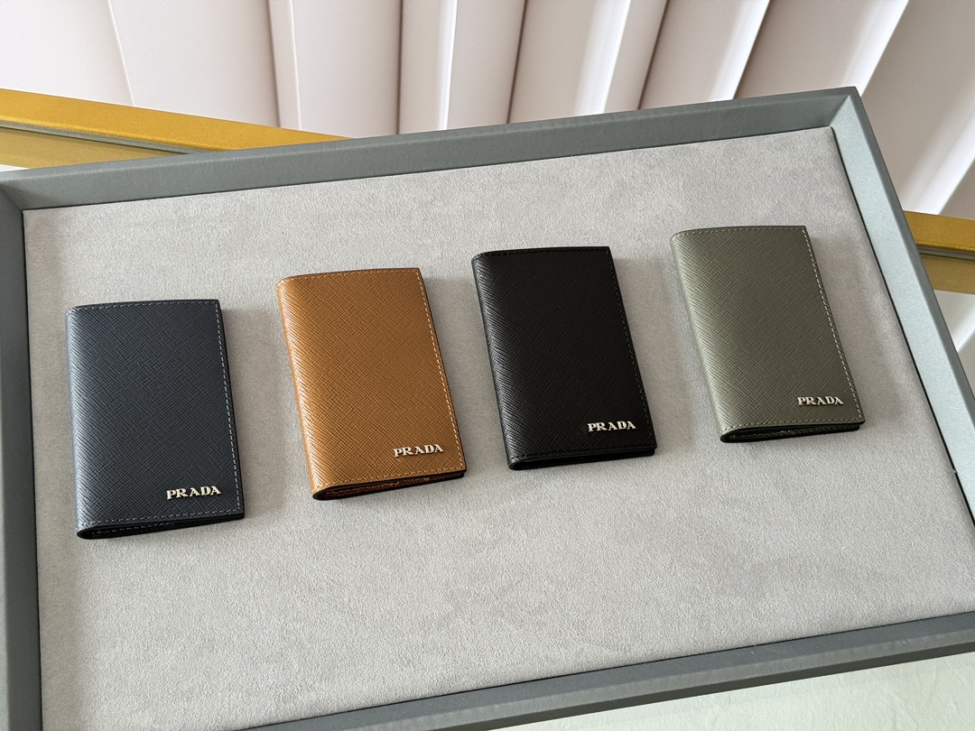 TOP PRADA Card Holder 11x7cm - 4 Colors