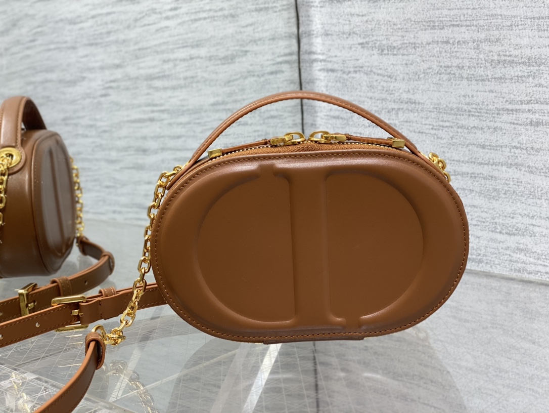 TOP Christian Dior Signature Oval Camera Bag 18*6.5*11cm -3 Colors