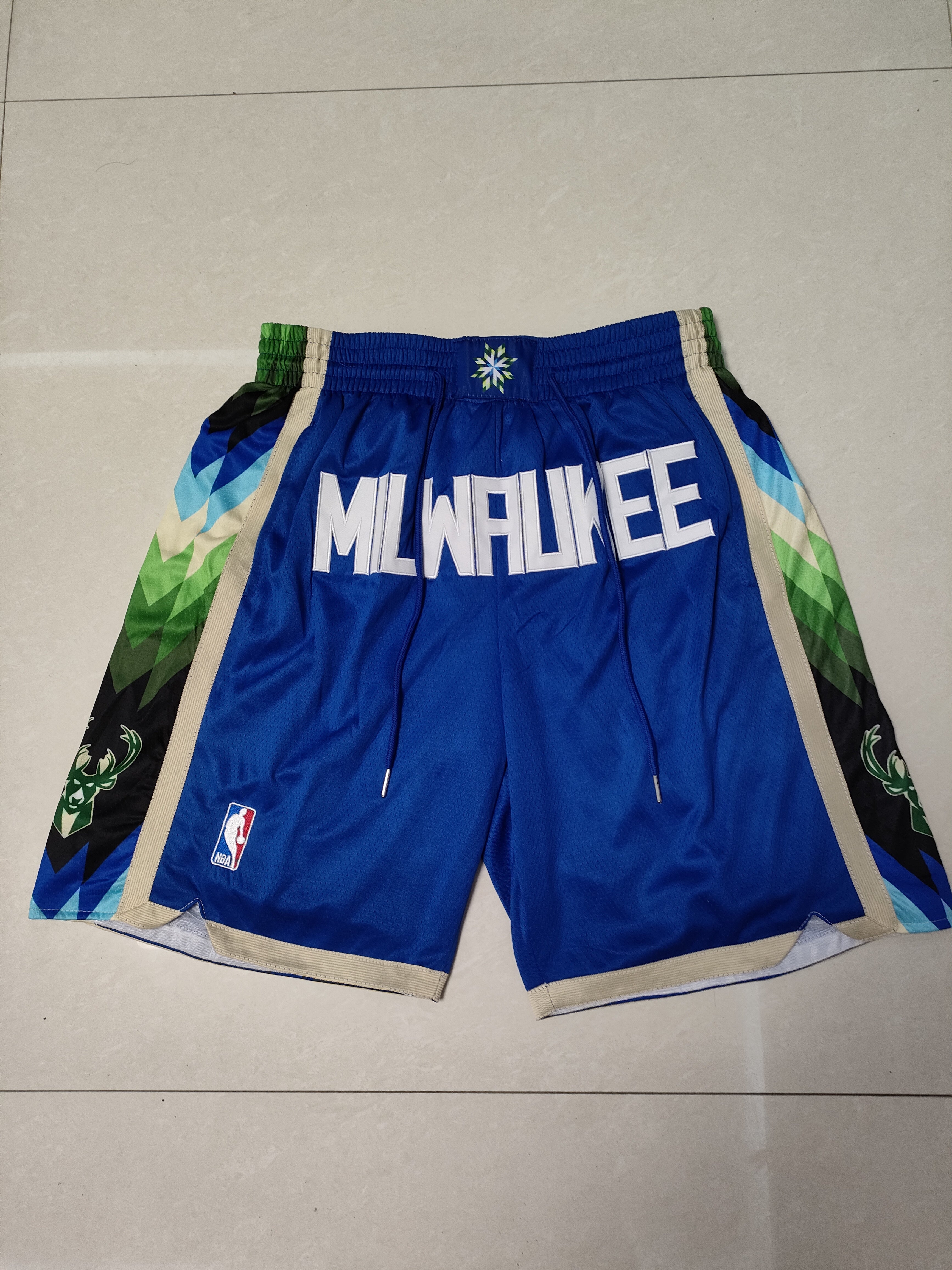 Milwaukee Bucks Blue City Edition Pocket Pants