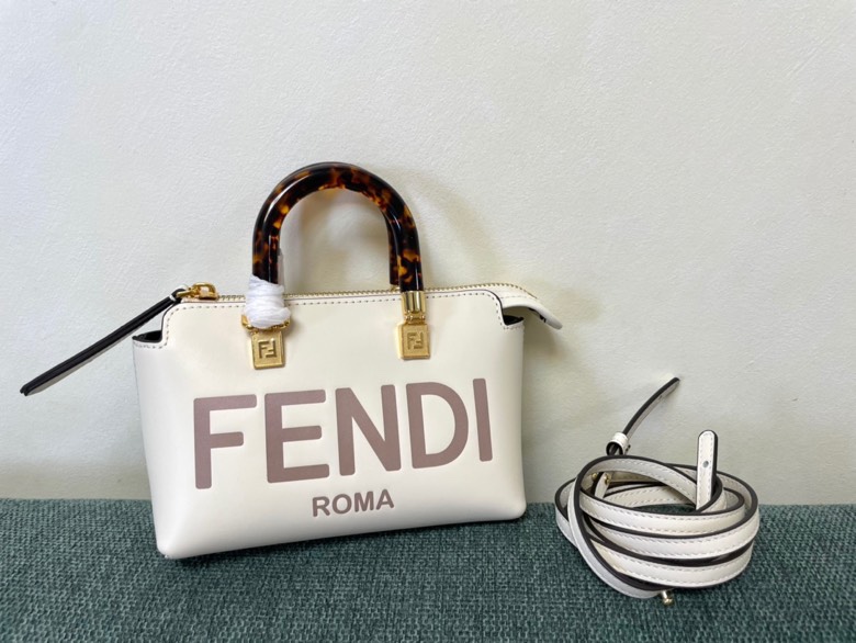 TOP FENDI Mini ByThe Way Boston Bags 17x18x8cm