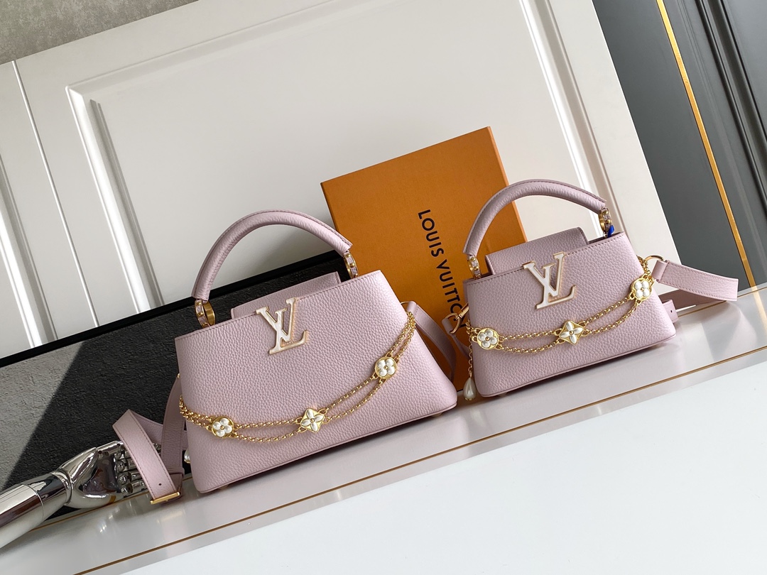 TOP Louis Vuitton LV Capucines Bag 22cm/28cm - Purple