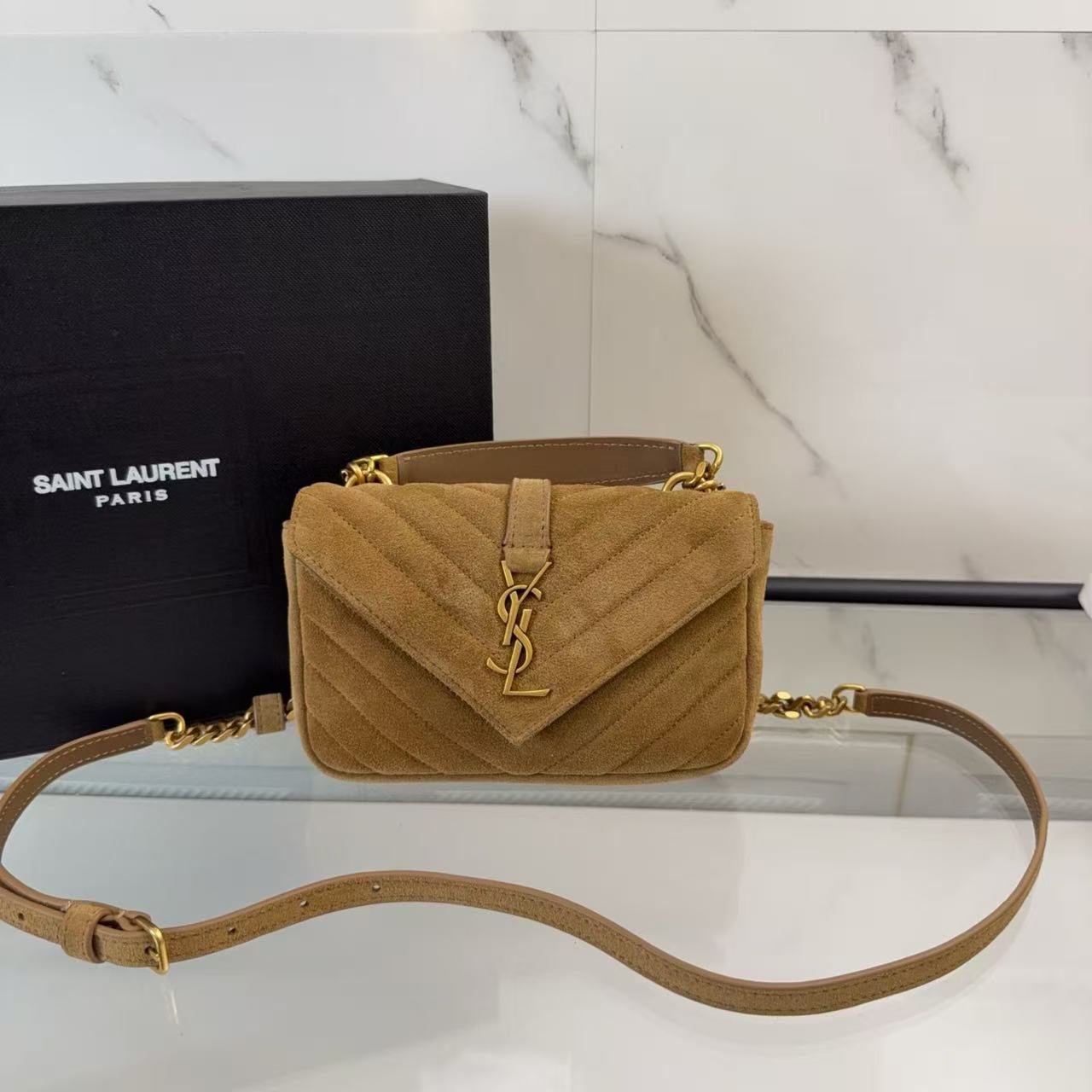 Saint Laurent A miniature COLLEGE bag (Replica)